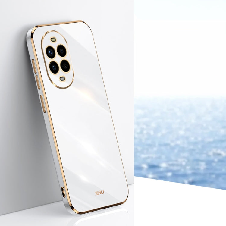 XINLI Straight 6D Plating Gold Edge TPU Phone Case, For Huawei Mate 70 Pro / 70 Pro+, For Huawei Mate 70, For Huawei Nova 13 Pro, For Huawei Pura 70 Ultra, For Huawei Nova 12 SE, For Huawei Pura 70 Pro / Pura 70 Pro+