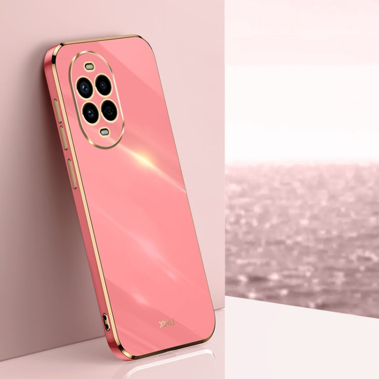 XINLI Straight 6D Plating Gold Edge TPU Phone Case, For Huawei Mate 70 Pro / 70 Pro+, For Huawei Mate 70, For Huawei Nova 13 Pro, For Huawei Pura 70 Ultra, For Huawei Nova 12 SE, For Huawei Pura 70 Pro / Pura 70 Pro+