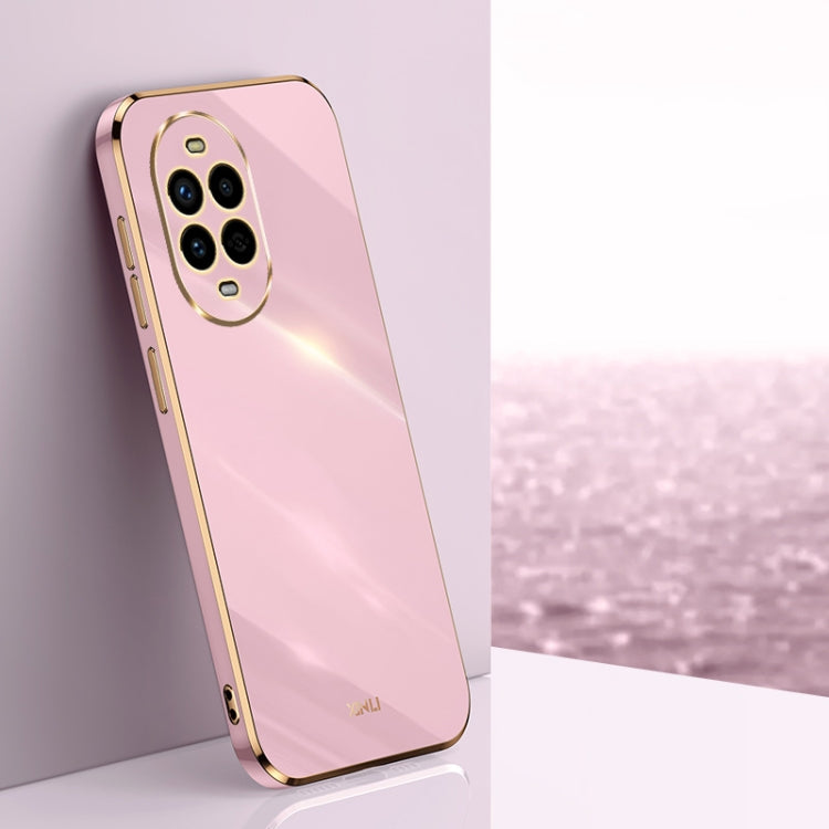 XINLI Straight 6D Plating Gold Edge TPU Phone Case, For Huawei Mate 70 Pro / 70 Pro+, For Huawei Mate 70, For Huawei Nova 13 Pro, For Huawei Pura 70 Ultra, For Huawei Nova 12 SE, For Huawei Pura 70 Pro / Pura 70 Pro+