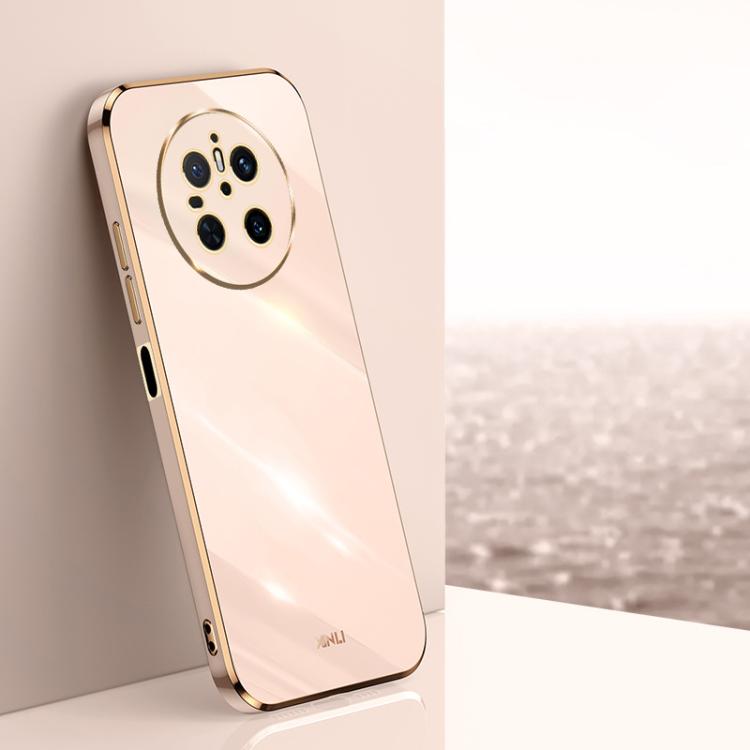 XINLI Straight 6D Plating Gold Edge TPU Phone Case, For Huawei Mate 70 Pro / 70 Pro+, For Huawei Mate 70, For Huawei Nova 13 Pro, For Huawei Pura 70 Ultra, For Huawei Nova 12 SE, For Huawei Pura 70 Pro / Pura 70 Pro+