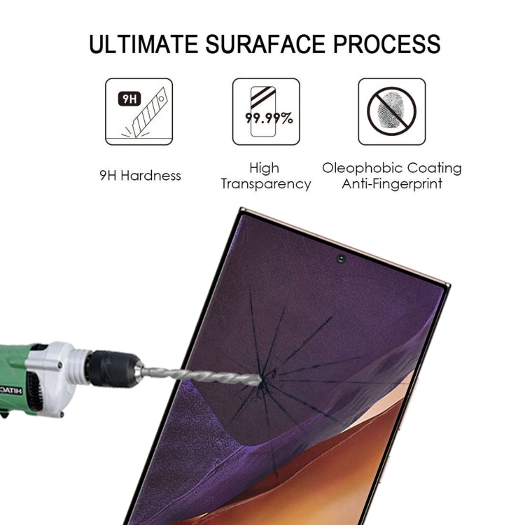 Full Glue 9H HD 3D Curved Edge Tempered Glass Film, For Samsung Galaxy Note20 Ultra, For Samsung Galaxy S20 Ultra, For Samsung Galaxy S20, For Samsung Galaxy S20+