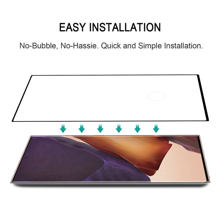 Full Glue 9H HD 3D Curved Edge Tempered Glass Film, For Samsung Galaxy Note20 Ultra, For Samsung Galaxy S20 Ultra, For Samsung Galaxy S20, For Samsung Galaxy S20+
