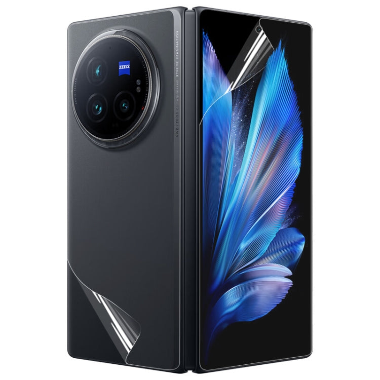 Outside + Back Screen Protector Explosion-proof Hydrogel Film, For vivo X Fold3 Pro, For vivo X Fold3