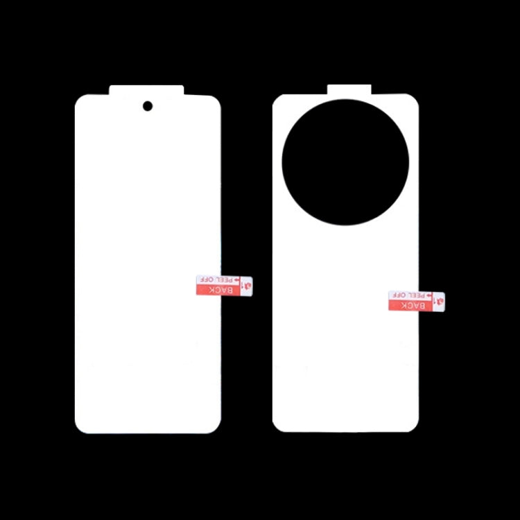 Outside + Back Screen Protector Explosion-proof Hydrogel Film, For vivo X Fold3 Pro, For vivo X Fold3