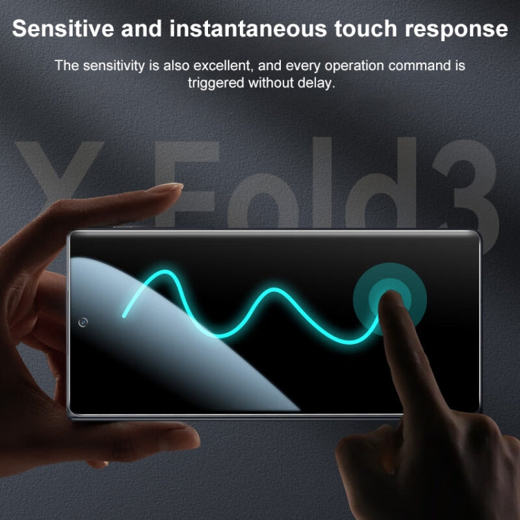 Outside + Back Screen Protector Explosion-proof Hydrogel Film, For vivo X Fold3 Pro, For vivo X Fold3