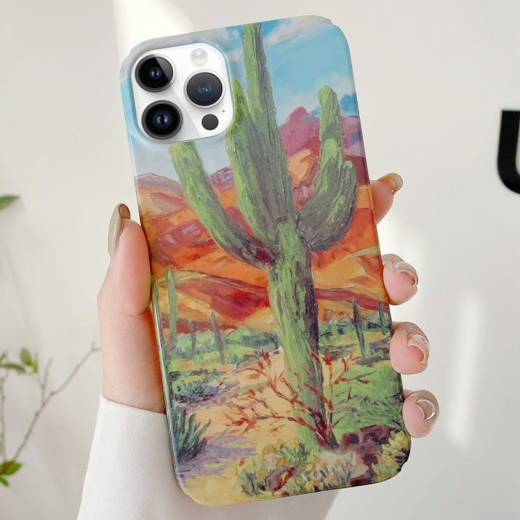 Varnishing Water Stick PC Phone Case, For iPhone 16 Pro Max, For iPhone 16 Pro, For iPhone 16 Plus, For iPhone 16, For iPhone 15 Pro Max, For iPhone 15 Pro
