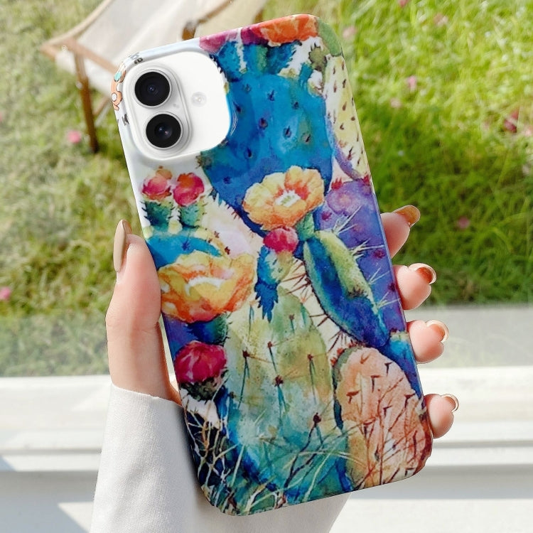 Varnishing Water Stick PC Phone Case, For iPhone 16 Pro Max, For iPhone 16 Pro, For iPhone 16 Plus, For iPhone 16, For iPhone 15 Pro Max, For iPhone 15 Pro