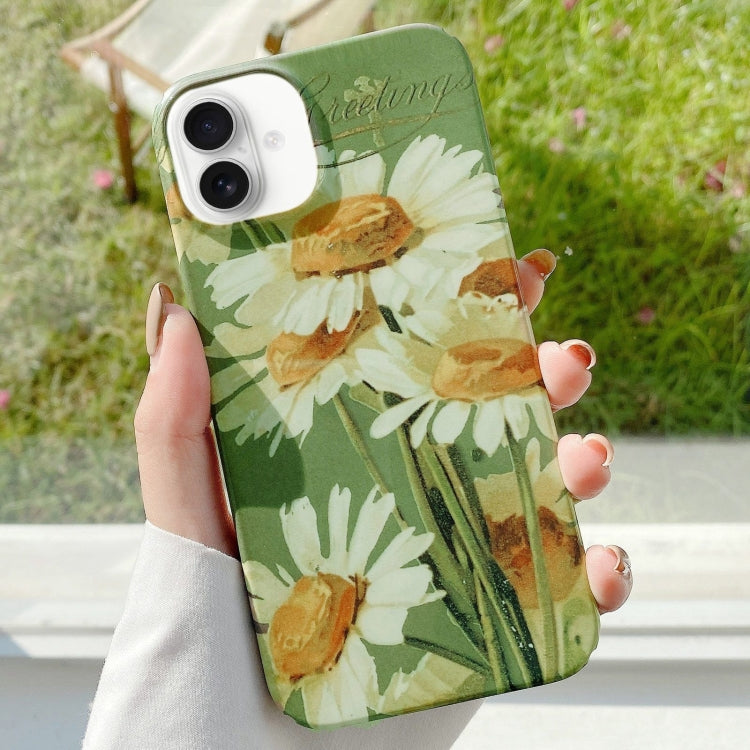 Varnishing Water Stick PC Phone Case, For iPhone 16 Pro Max, For iPhone 16 Pro, For iPhone 16 Plus, For iPhone 16, For iPhone 15 Pro Max, For iPhone 15 Pro