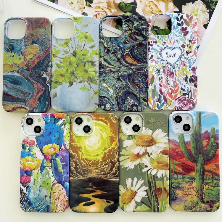 Varnishing Water Stick PC Phone Case, For iPhone 16 Pro Max, For iPhone 16 Pro, For iPhone 16 Plus, For iPhone 16, For iPhone 15 Pro Max, For iPhone 15 Pro