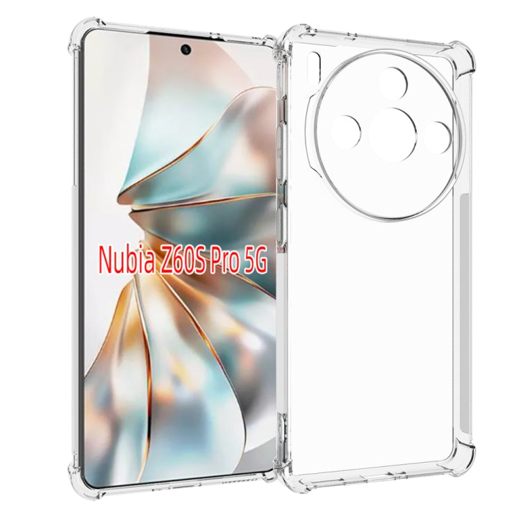 Shockproof Non-slip Thickening TPU Phone Case, For ZTE nubia Air Pro, For ZTE Blade V80 Pro / V80 Design 4G, For ZTE nubia Z80 Ultra 5G, For ZTE nubia Red Magic 11 Pro / 11 Pro+, For ZTE nubia Red Magic 10 Air, For ZTE Blade A35e 4G, For ZTE nubia S 5G...