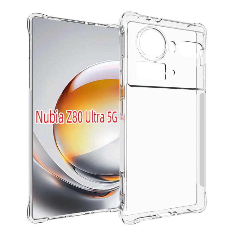 Shockproof Non-slip Thickening TPU Phone Case, For ZTE nubia Air Pro, For ZTE Blade V80 Pro / V80 Design 4G, For ZTE nubia Z80 Ultra 5G, For ZTE nubia Red Magic 11 Pro / 11 Pro+, For ZTE nubia Red Magic 10 Air, For ZTE Blade A35e 4G, For ZTE nubia S 5G...