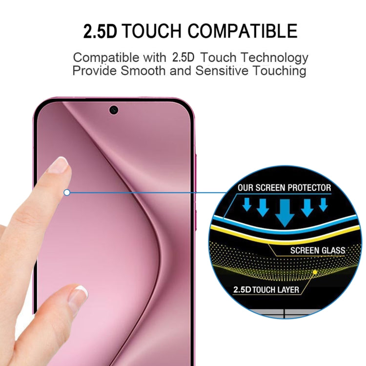 Full Glue Screen Tempered Glass Film, For Huawei Pura 70