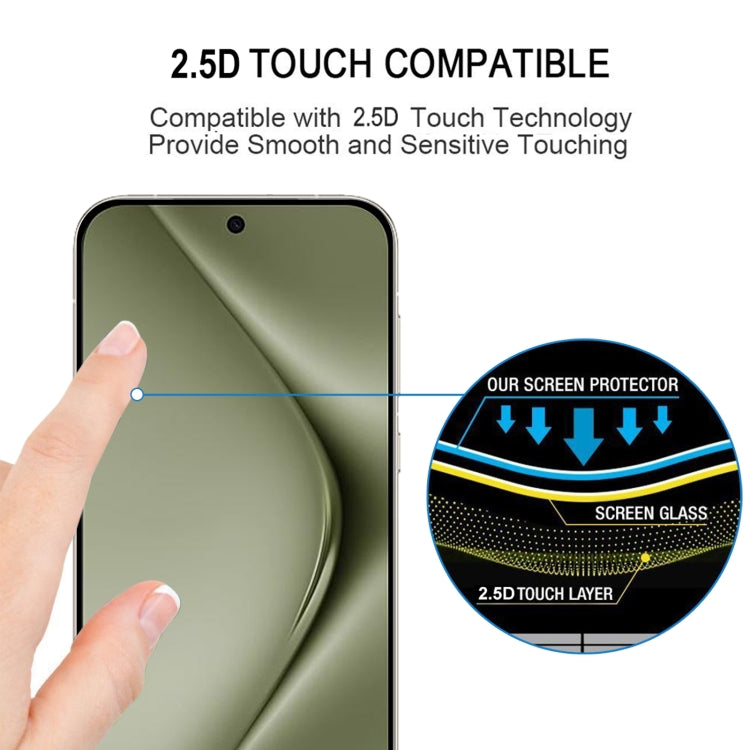Edge Glue 9H HD 3D Curved Edge Tempered Glass Film, For Huawei Pura 70 Ultra, For Huawei Pura 70 Pro / 70 Pro+