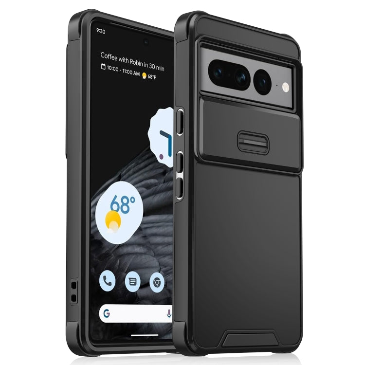 Sliding Camshield TPU + PC Phone Case, For Google Pixel 9a, For Google Pixel 9 Pro XL, For Google Pixel 9 / 9 Pro, For Google Pixel 8a, For Google Pixel 8 Pro, For Google Pixel 7 Pro, For Google Pixel 7, For Google Pixel 6a