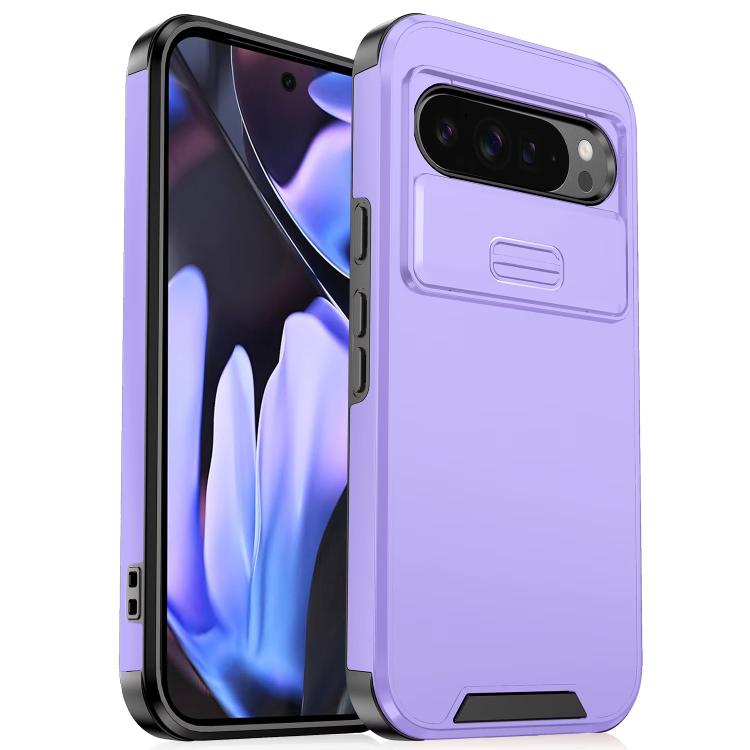 Sliding Camshield TPU + PC Phone Case, For Google Pixel 9a, For Google Pixel 9 Pro XL, For Google Pixel 9 / 9 Pro, For Google Pixel 8a, For Google Pixel 8 Pro, For Google Pixel 7 Pro, For Google Pixel 7, For Google Pixel 6a