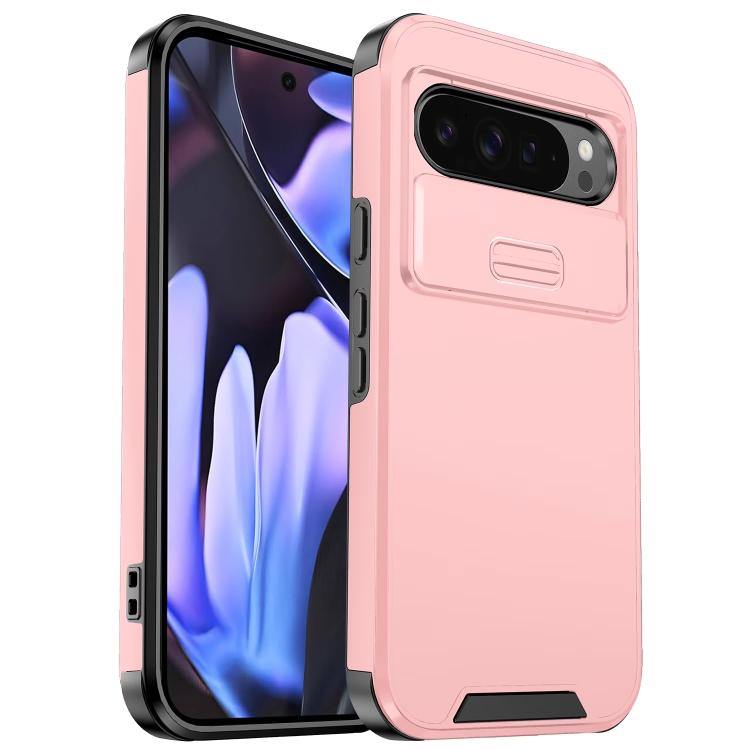 Sliding Camshield TPU + PC Phone Case, For Google Pixel 9a, For Google Pixel 9 Pro XL, For Google Pixel 9 / 9 Pro, For Google Pixel 8a, For Google Pixel 8 Pro, For Google Pixel 7 Pro, For Google Pixel 7, For Google Pixel 6a