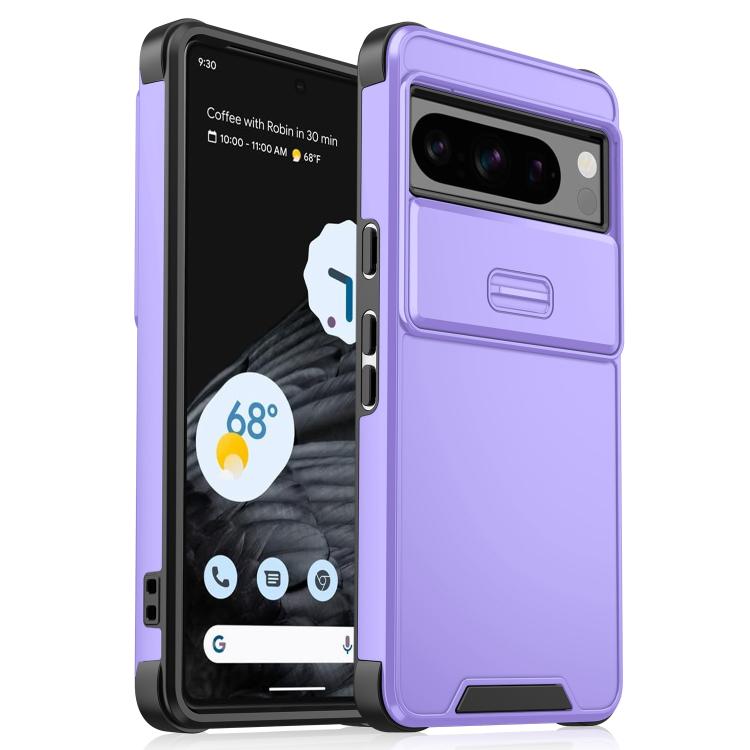 Sliding Camshield TPU + PC Phone Case, For Google Pixel 9a, For Google Pixel 9 Pro XL, For Google Pixel 9 / 9 Pro, For Google Pixel 8a, For Google Pixel 8 Pro, For Google Pixel 7 Pro, For Google Pixel 7, For Google Pixel 6a