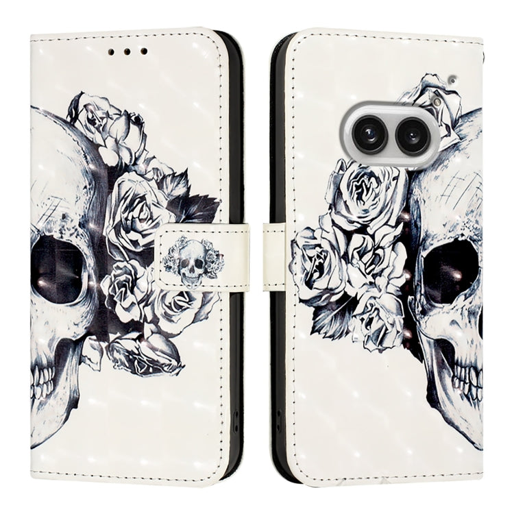 3D Painting Horizontal Flip Leather Phone Case, For Nothing Phone 4a Pro, For Nothing Phone 4a, For Nothing CMF Phone 1, For Nothing Phone 2a