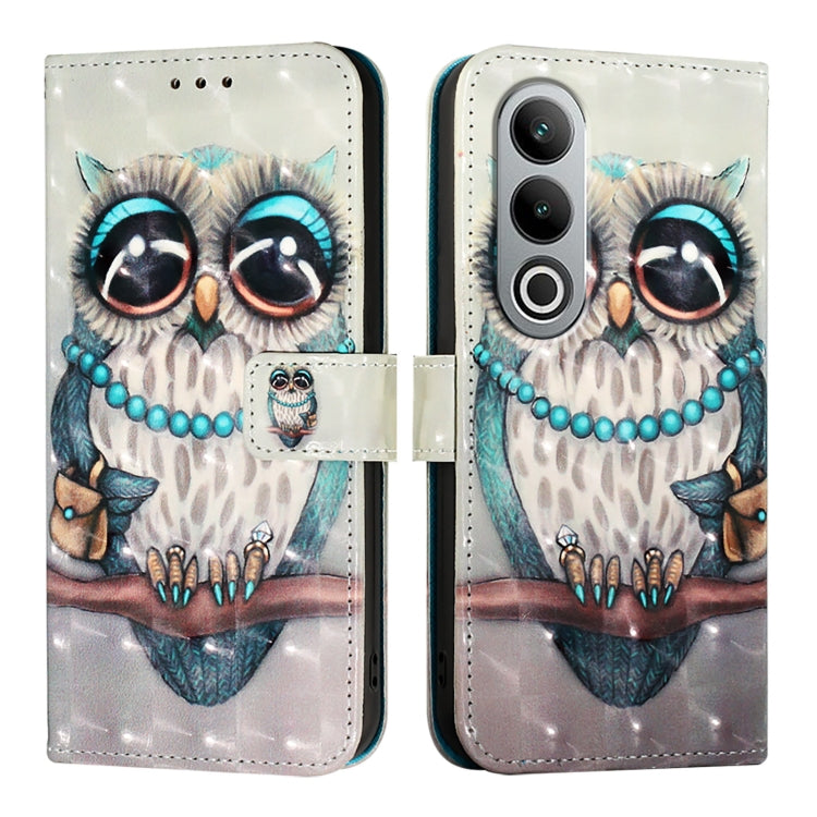 3D Painting Horizontal Flip Leather Phone Case, For OnePlus Nord CE4, For OnePlus 12R 5G Global, For OnePlus 12 5G Global, For OnePlus Nord N10 5G