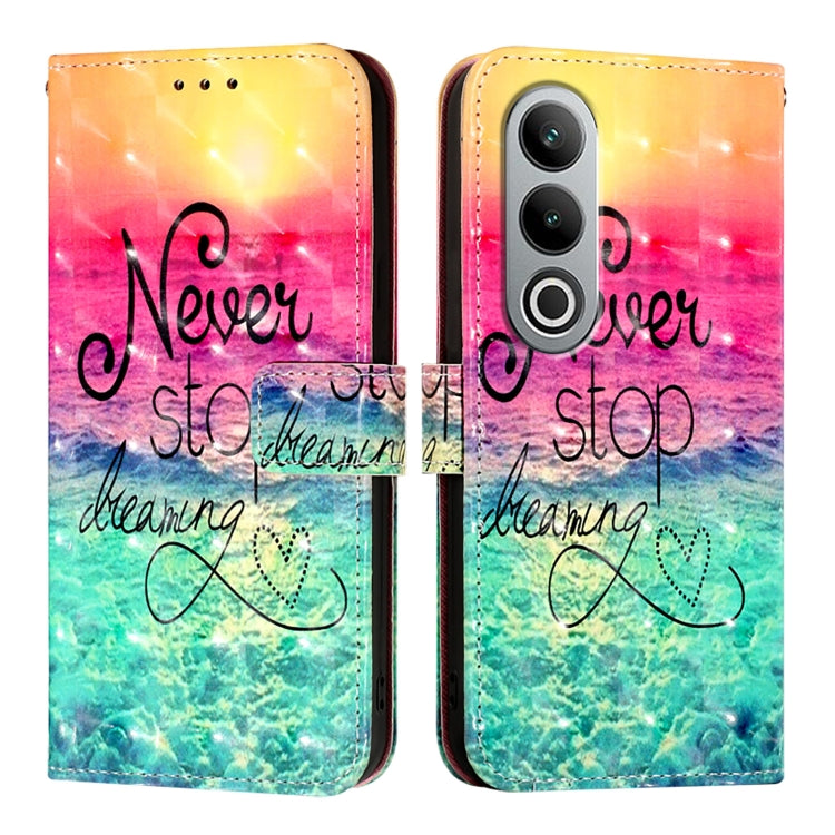 3D Painting Horizontal Flip Leather Phone Case, For OnePlus Nord CE4, For OnePlus 12R 5G Global, For OnePlus 12 5G Global, For OnePlus Nord N10 5G