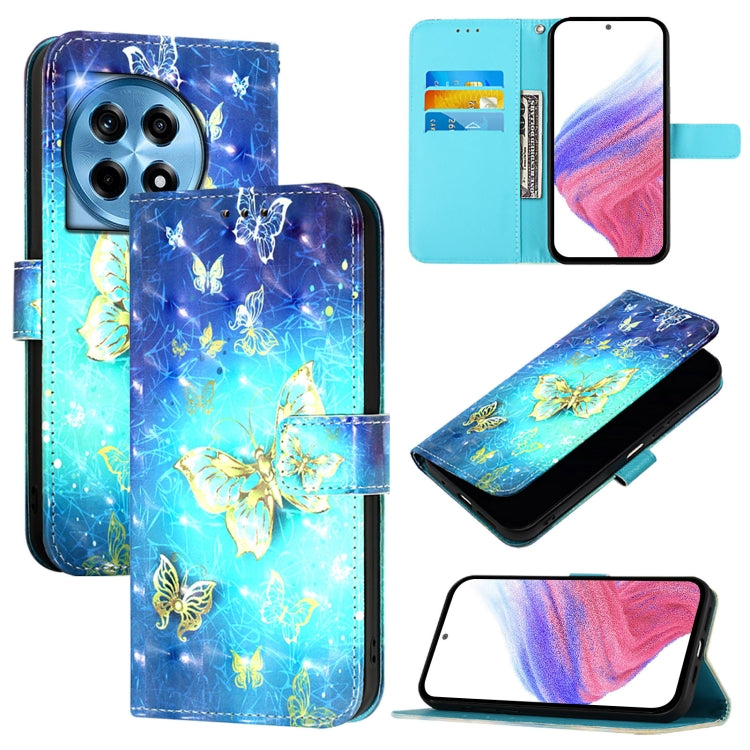 3D Painting Horizontal Flip Leather Phone Case, For OnePlus Nord CE4, For OnePlus 12R 5G Global, For OnePlus 12 5G Global, For OnePlus Nord N10 5G