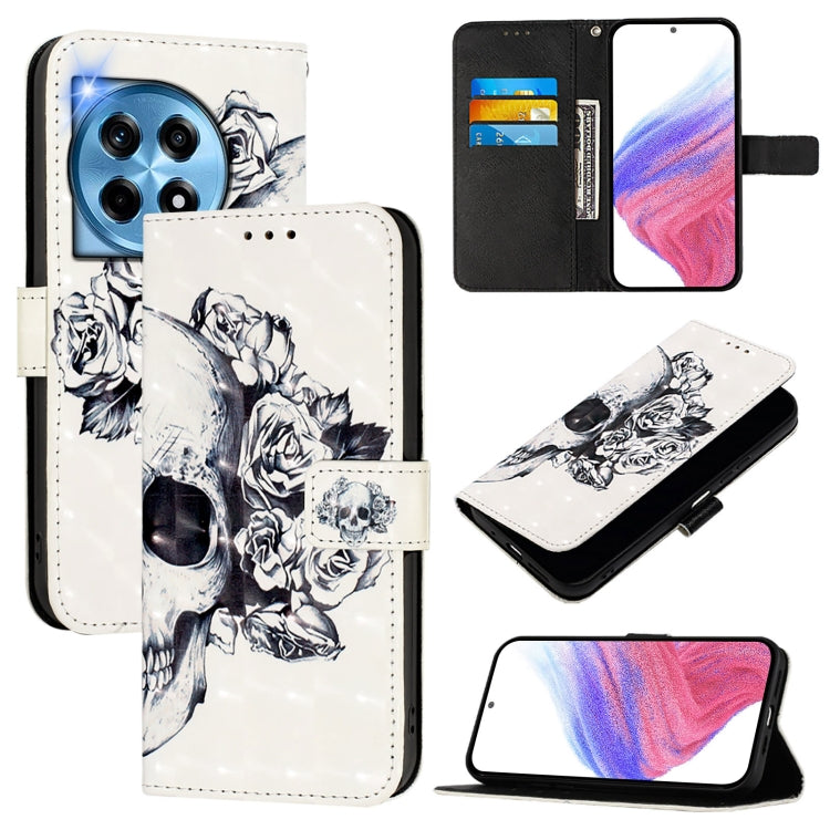 3D Painting Horizontal Flip Leather Phone Case, For OnePlus Nord CE4, For OnePlus 12R 5G Global, For OnePlus 12 5G Global, For OnePlus Nord N10 5G