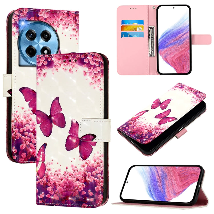 3D Painting Horizontal Flip Leather Phone Case, For OnePlus Nord CE4, For OnePlus 12R 5G Global, For OnePlus 12 5G Global, For OnePlus Nord N10 5G