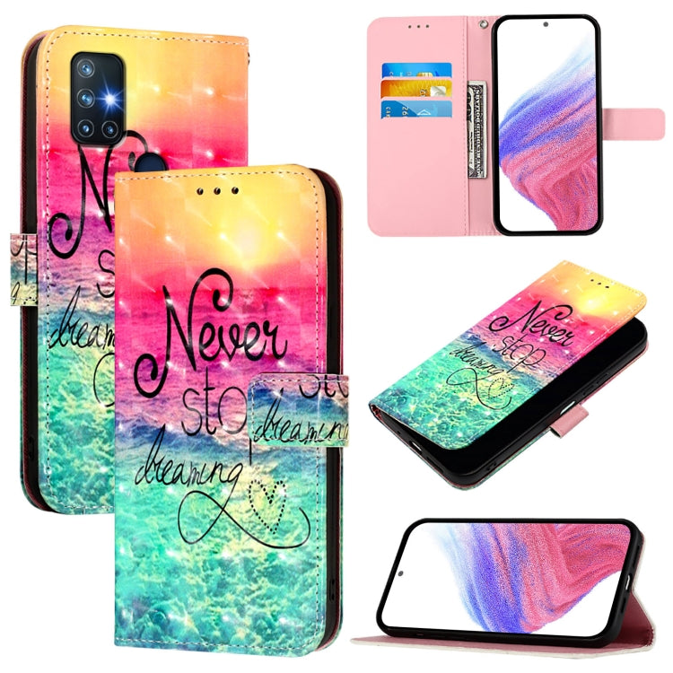 3D Painting Horizontal Flip Leather Phone Case, For OnePlus Nord CE4, For OnePlus 12R 5G Global, For OnePlus 12 5G Global, For OnePlus Nord N10 5G