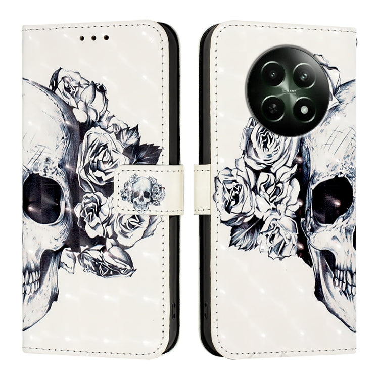 3D Painting Horizontal Flip Leather Phone Case, For Realme GT 6 5G Global / GT 6T 5G Global, For Realme 12+ / Narzo 70 Pro 5G India, For Realme 12 5G Global, For Realme Note 50 / C51 / C53 / Narzo N53, For Realme 12 Pro / Realme 12 Pro+                ...