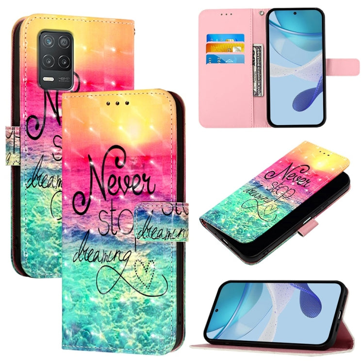 3D Painting Horizontal Flip Leather Phone Case, For Realme C30 4G / Narzo 50i Prime / C30s, For Realme GT Neo 3T, For Realme 9 4G Global / 9 Pro+ / Narzo 50 Pro, For Realme GT Neo 3, For Realme 8 5G /  9 5G India / V13 5G                               ...