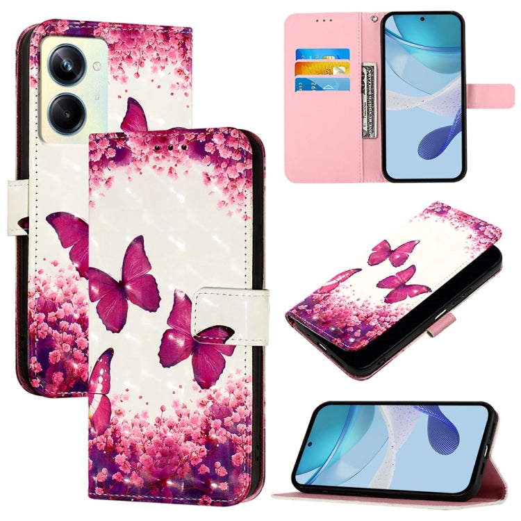 3D Painting Horizontal Flip Leather Phone Case, For Realme C33 2022 / C33 2023 Global, For Realme 10T / 10s / 9i 5G India, For Realme GT3 / GT Neo 5 240W, For Realme 10 Pro 5G, For Realme 10 Pro+ 5G, For Realme 10 4G Global