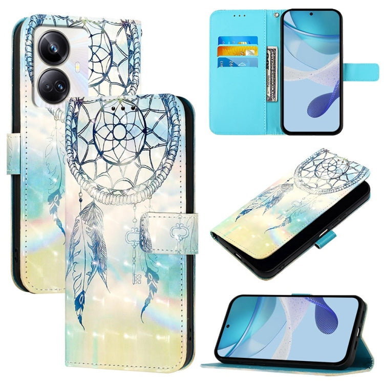 3D Painting Horizontal Flip Leather Phone Case, For Realme C33 2022 / C33 2023 Global, For Realme 10T / 10s / 9i 5G India, For Realme GT3 / GT Neo 5 240W, For Realme 10 Pro 5G, For Realme 10 Pro+ 5G, For Realme 10 4G Global