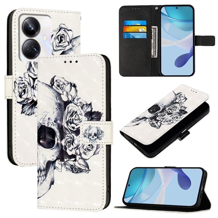 3D Painting Horizontal Flip Leather Phone Case, For Realme C33 2022 / C33 2023 Global, For Realme 10T / 10s / 9i 5G India, For Realme GT3 / GT Neo 5 240W, For Realme 10 Pro 5G, For Realme 10 Pro+ 5G, For Realme 10 4G Global