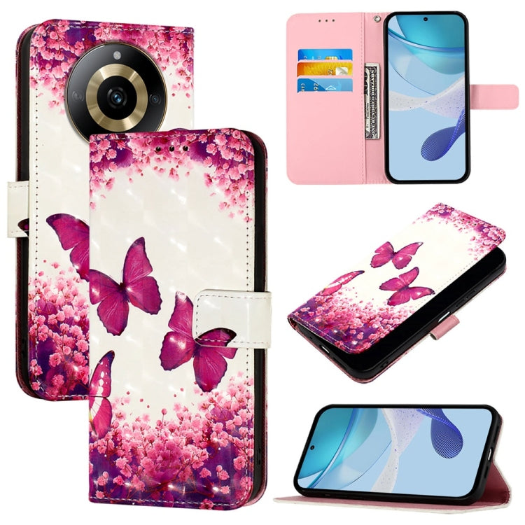 3D Painting Horizontal Flip Leather Phone Case, For Realme 11 5G Global / 11x 5G, For Realme 11 4G Global, For Realme GT5 / GT5 240W, For Realme Narzo 60 Pro Global, For Realme C65 4G Global, For Realme C55 4G Global / Narzo N55