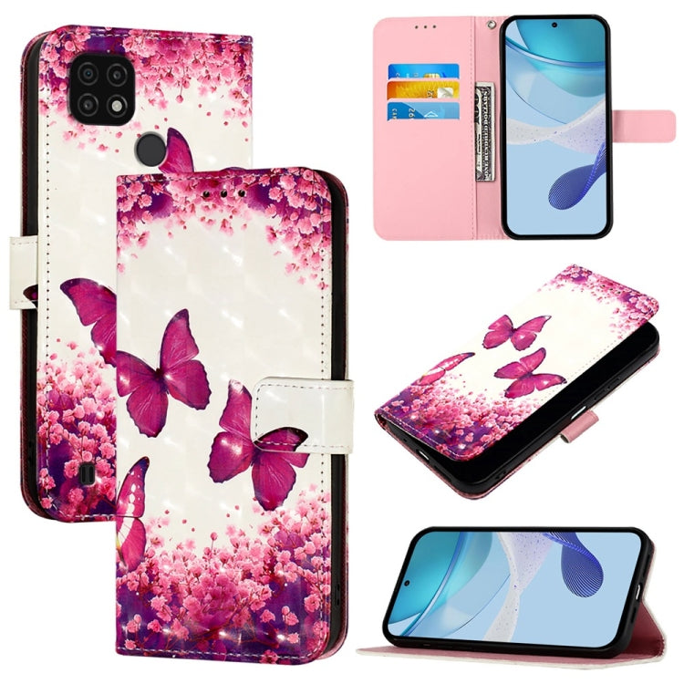 3D Painting Horizontal Flip Leather Phone Case, For Realme C20 / C11 2021 / C21, For Realme C21Y, For Realme C25 / C25s / C15 / C12 / 7i Global, For Realme 8 4G / 8 Pro 4G, For Realme GT 5G / GT Neo 5G, For Realme C17 / 7i