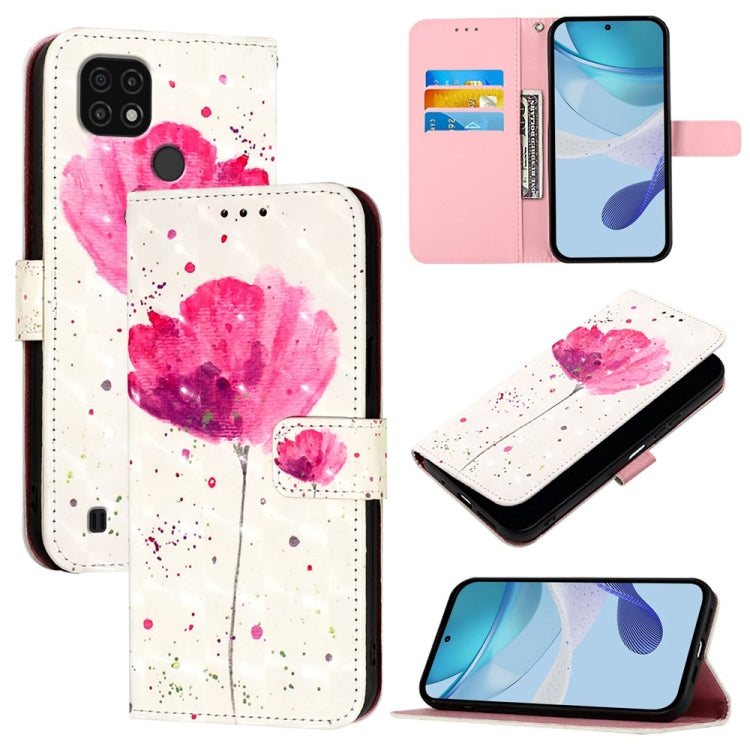 3D Painting Horizontal Flip Leather Phone Case, For Realme C20 / C11 2021 / C21, For Realme C21Y, For Realme C25 / C25s / C15 / C12 / 7i Global, For Realme 8 4G / 8 Pro 4G, For Realme GT 5G / GT Neo 5G, For Realme C17 / 7i