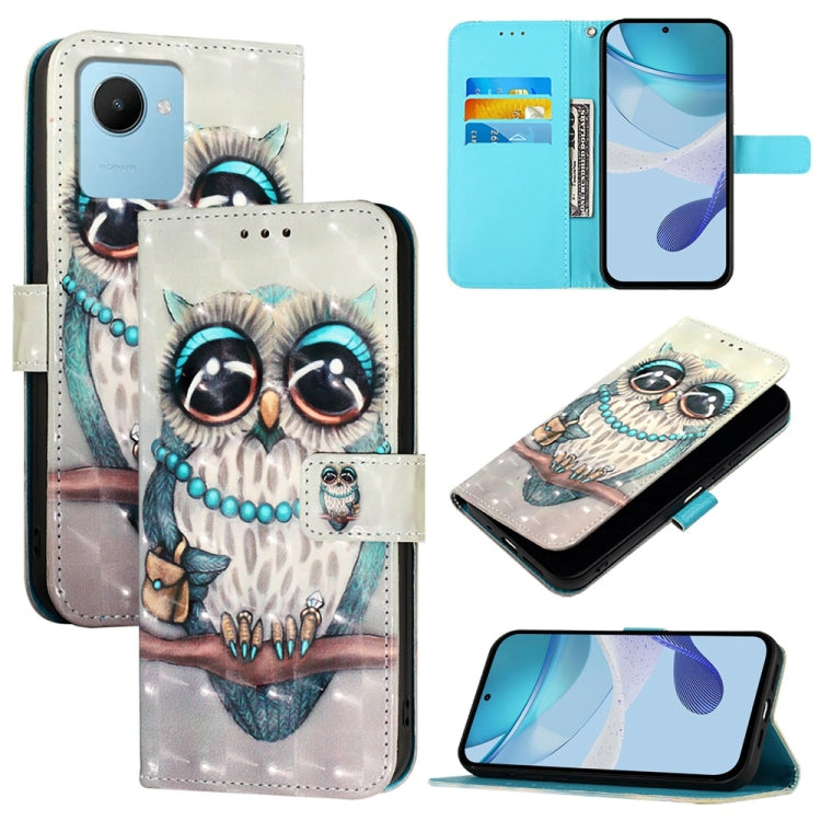 3D Painting Horizontal Flip Leather Phone Case, For Realme C30 4G / Narzo 50i Prime / C30s, For Realme GT Neo 3T, For Realme 9 4G Global / 9 Pro+ / Narzo 50 Pro, For Realme GT Neo 3, For Realme 8 5G /  9 5G India / V13 5G                               ...
