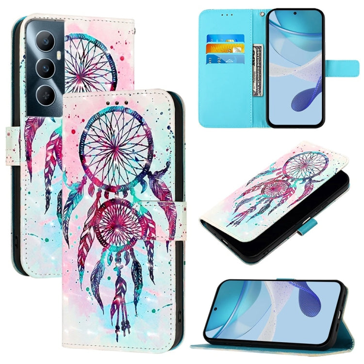 3D Painting Horizontal Flip Leather Phone Case, For Realme 11 5G Global / 11x 5G, For Realme 11 4G Global, For Realme GT5 / GT5 240W, For Realme Narzo 60 Pro Global, For Realme C65 4G Global, For Realme C55 4G Global / Narzo N55