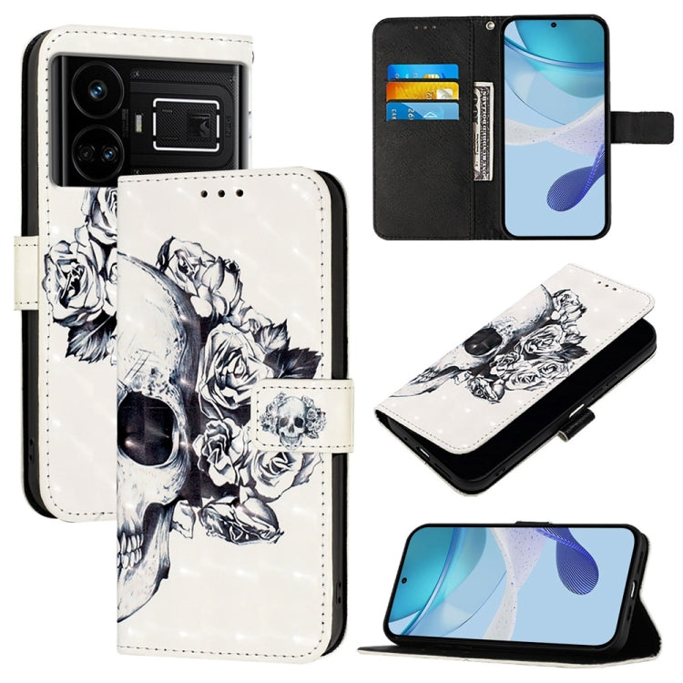 3D Painting Horizontal Flip Leather Phone Case, For Realme C20 / C11 2021 / C21, For Realme C21Y, For Realme C25 / C25s / C15 / C12 / 7i Global, For Realme 8 4G / 8 Pro 4G, For Realme GT 5G / GT Neo 5G, For Realme C17 / 7i
