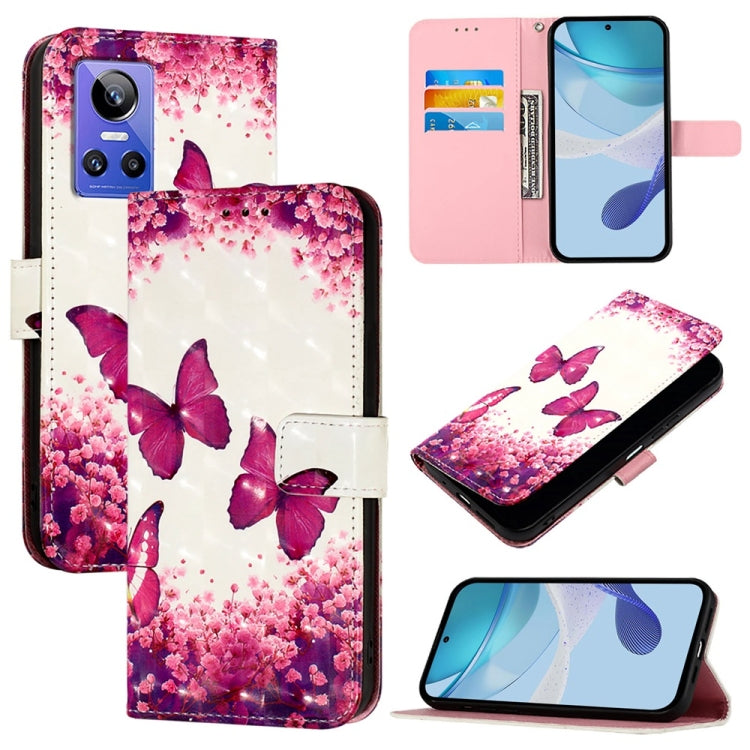 3D Painting Horizontal Flip Leather Phone Case, For Realme C30 4G / Narzo 50i Prime / C30s, For Realme GT Neo 3T, For Realme 9 4G Global / 9 Pro+ / Narzo 50 Pro, For Realme GT Neo 3, For Realme 8 5G /  9 5G India / V13 5G                               ...