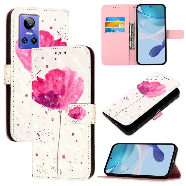 3D Painting Horizontal Flip Leather Phone Case, For Realme C30 4G / Narzo 50i Prime / C30s, For Realme GT Neo 3T, For Realme 9 4G Global / 9 Pro+ / Narzo 50 Pro, For Realme GT Neo 3, For Realme 8 5G /  9 5G India / V13 5G                               ...