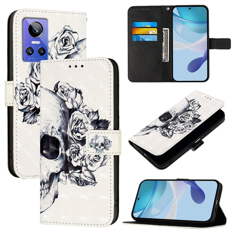3D Painting Horizontal Flip Leather Phone Case, For Realme C30 4G / Narzo 50i Prime / C30s, For Realme GT Neo 3T, For Realme 9 4G Global / 9 Pro+ / Narzo 50 Pro, For Realme GT Neo 3, For Realme 8 5G /  9 5G India / V13 5G                               ...