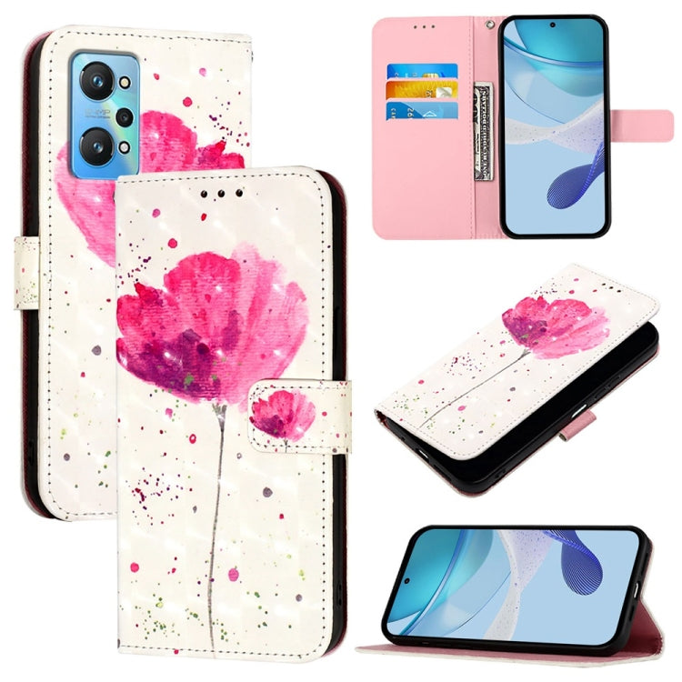 3D Painting Horizontal Flip Leather Phone Case, For Realme C30 4G / Narzo 50i Prime / C30s, For Realme GT Neo 3T, For Realme 9 4G Global / 9 Pro+ / Narzo 50 Pro, For Realme GT Neo 3, For Realme 8 5G /  9 5G India / V13 5G                               ...