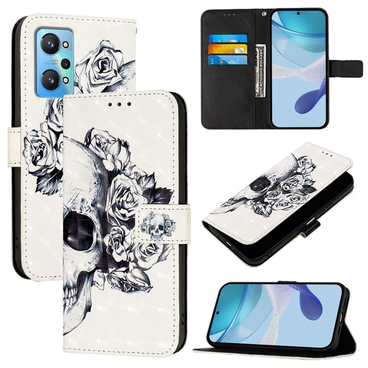 3D Painting Horizontal Flip Leather Phone Case, For Realme C30 4G / Narzo 50i Prime / C30s, For Realme GT Neo 3T, For Realme 9 4G Global / 9 Pro+ / Narzo 50 Pro, For Realme GT Neo 3, For Realme 8 5G /  9 5G India / V13 5G                               ...