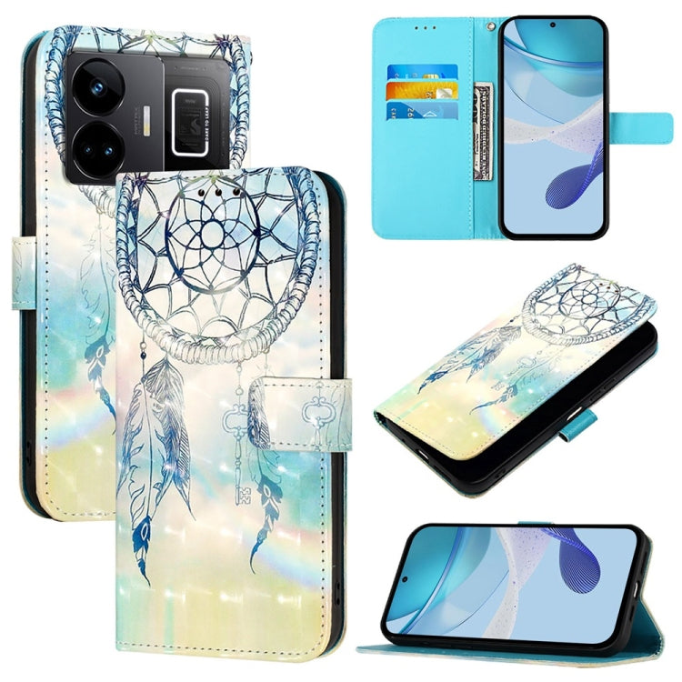 3D Painting Horizontal Flip Leather Phone Case, For Realme C33 2022 / C33 2023 Global, For Realme 10T / 10s / 9i 5G India, For Realme GT3 / GT Neo 5 240W, For Realme 10 Pro 5G, For Realme 10 Pro+ 5G, For Realme 10 4G Global