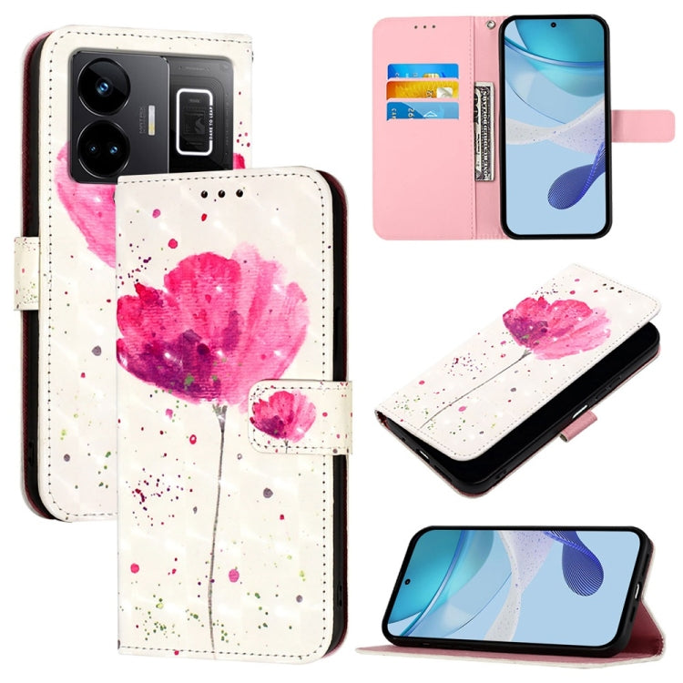 3D Painting Horizontal Flip Leather Phone Case, For Realme C33 2022 / C33 2023 Global, For Realme 10T / 10s / 9i 5G India, For Realme GT3 / GT Neo 5 240W, For Realme 10 Pro 5G, For Realme 10 Pro+ 5G, For Realme 10 4G Global