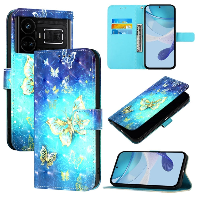 3D Painting Horizontal Flip Leather Phone Case, For Realme 11 5G Global / 11x 5G, For Realme 11 4G Global, For Realme GT5 / GT5 240W, For Realme Narzo 60 Pro Global, For Realme C65 4G Global, For Realme C55 4G Global / Narzo N55
