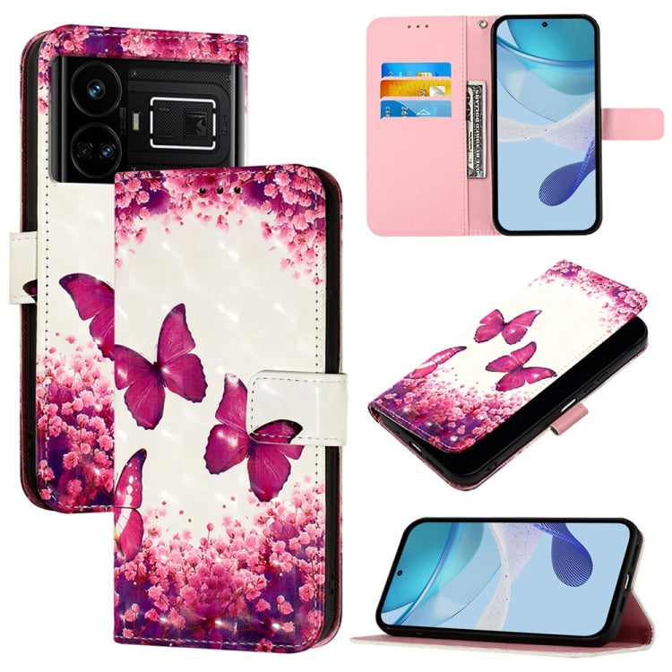 3D Painting Horizontal Flip Leather Phone Case, For Realme 11 5G Global / 11x 5G, For Realme 11 4G Global, For Realme GT5 / GT5 240W, For Realme Narzo 60 Pro Global, For Realme C65 4G Global, For Realme C55 4G Global / Narzo N55