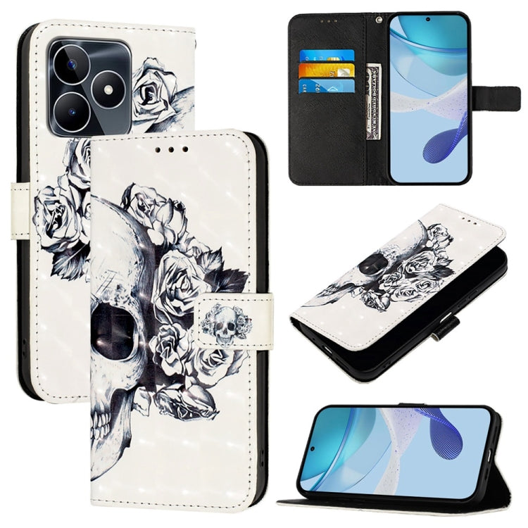 3D Painting Horizontal Flip Leather Phone Case, For Realme GT 6 5G Global / GT 6T 5G Global, For Realme 12+ / Narzo 70 Pro 5G India, For Realme 12 5G Global, For Realme Note 50 / C51 / C53 / Narzo N53, For Realme 12 Pro / Realme 12 Pro+                ...