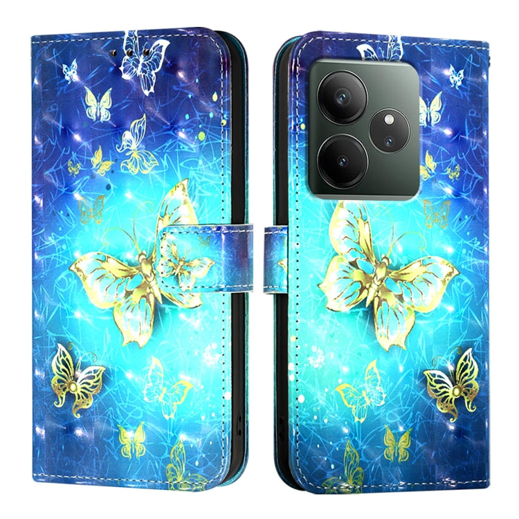 3D Painting Horizontal Flip Leather Phone Case, For Realme GT 6 5G Global / GT 6T 5G Global, For Realme 12+ / Narzo 70 Pro 5G India, For Realme 12 5G Global, For Realme Note 50 / C51 / C53 / Narzo N53, For Realme 12 Pro / Realme 12 Pro+                ...